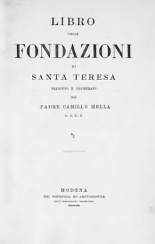 S. Teresa d'Avila - Il Libro delle Fondazioni